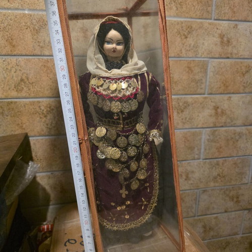 Old doll like new in box