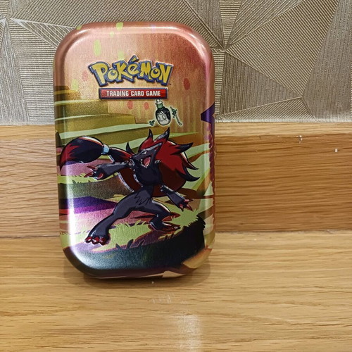 Pokemon tin empty new