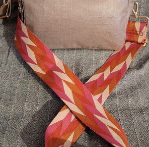 Τσάντα Carpisa Taupe crossbody καινούργια με 2 ιμαντες