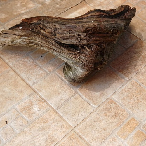 Aquarium wood decorative, used