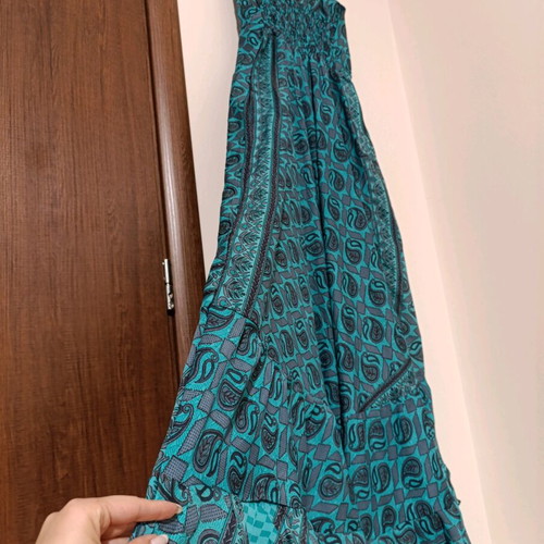 Floral dress like new, green, one size