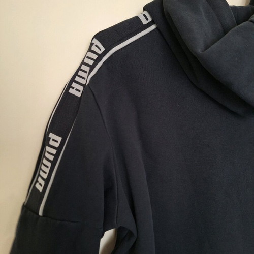 Puma hoodie like new, size M, black and white