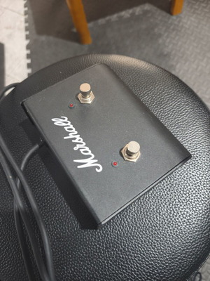Marshall footswitch pedal for amplifier