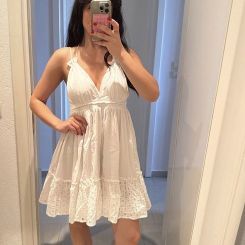 Zini boutique dress like new, white, size M