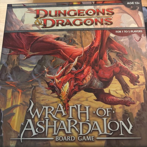 Dungeons and Dragons Wrath of Ashardalon board game new