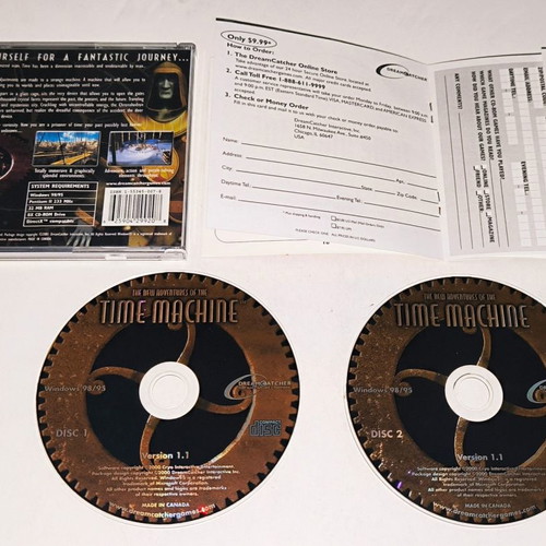 Time Machine PC game used, adventure