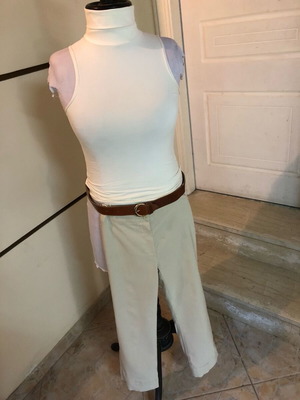 Badila turtleneck top and Madlen shorts set like new with belt gift