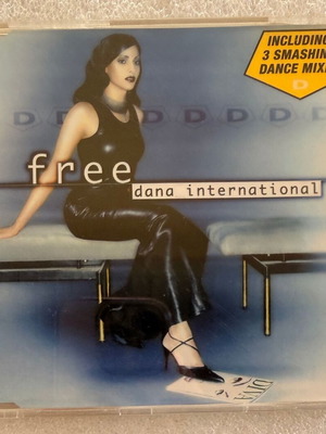 Dana International Free 4-trk CD single used, pop