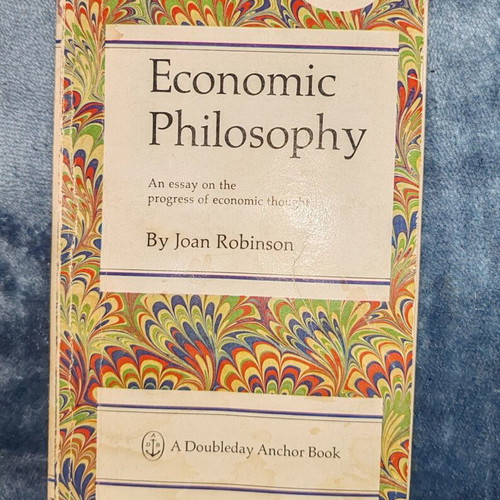 Economic Philosophy book by Joan Robinson, English edition