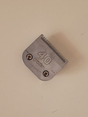 Oster clipper blade #40, new, 0.25 mm cut height