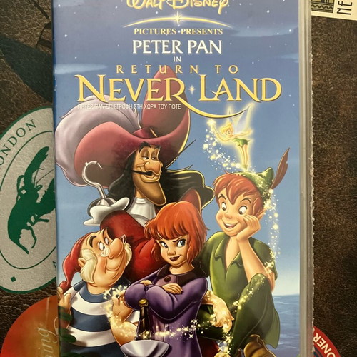 Peter Pan Return to Never Land Disney VHS sealed
