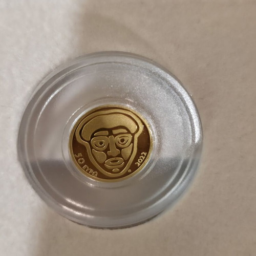 Ancient Theatre of Epidaurus 50€ Gold Coin Proof 2022