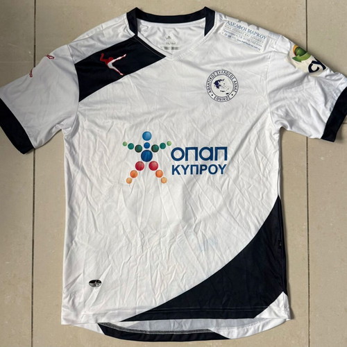 Ethnikos Achnas Gavrila 2016/2017 match worn football jersey, medium