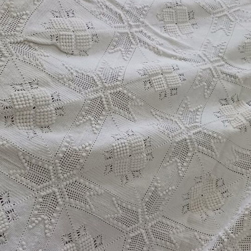 Κουβέρτα χειροποίητη 100% βαμβακερή boho, 180x200, καινούργια