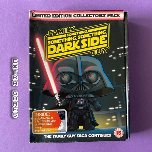 Family Guy Something Something Something Dark Side DVD used, limited edition
