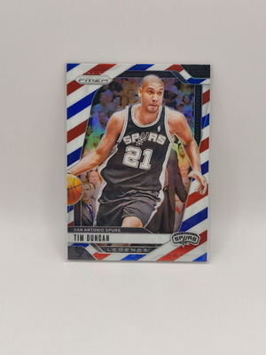 Tim Duncan Panini Prizm 2024-25 Red White Blue card new