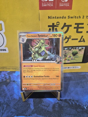 Κάρτα Pokemon Team Rocket's Tyranitar 96/182 Holo Rare καινούργιο