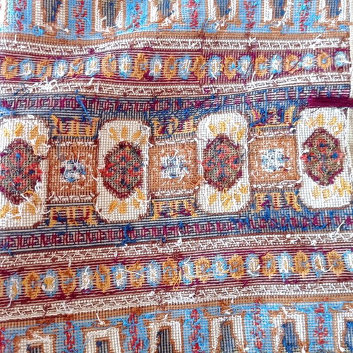 Handmade counted embroidery in traditional design like new 90x50