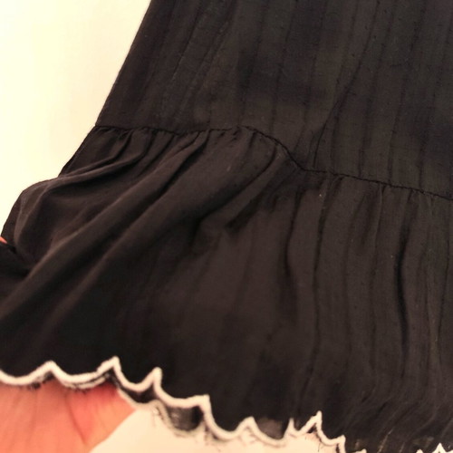 Zara one-piece shorts dress S new with embroidery
