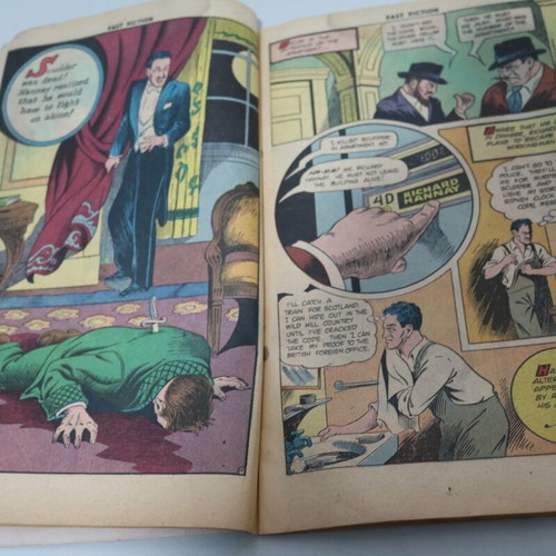 Fast Fiction #4 comic used, The 39 Steps by John Buchan