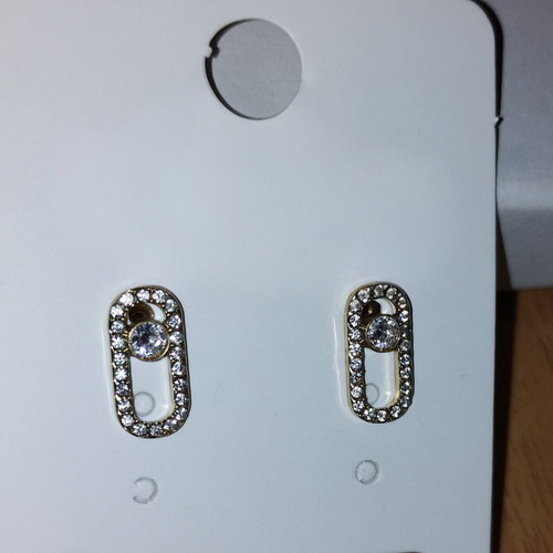 Minimal earrings new, gold color with elegant details