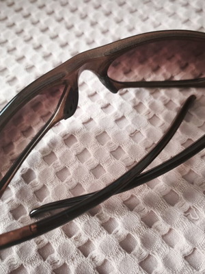 Hiking sunglasses used, brown gradient lenses