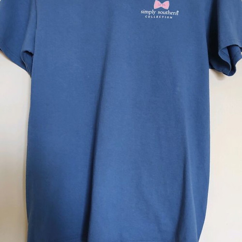 T shirt Simply Southern Collection new, size medium, blue
