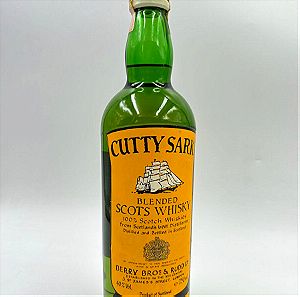 Cutty Sark Scots Whisky Berry Bros & Rudd Ltd  750ml Συλλεκτικό Vintage