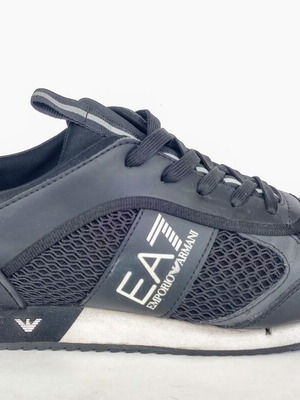Emporio Armani EA7 trainers used, size 43, black