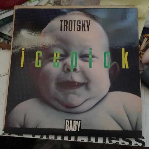 Trotsky Ice Pick vinyl record used with poster, rock