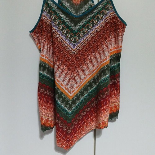 Attrattivo women's blouse like new, multicolor, size M