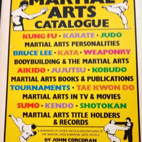 Martial Arts Catalogue Book like new