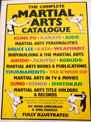 Martial Arts Catalogue Book like new