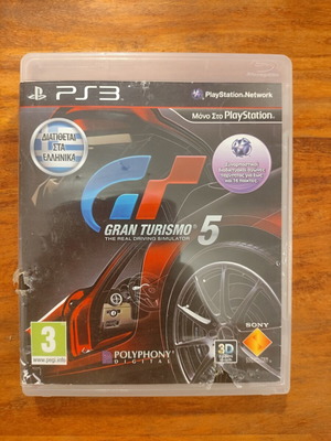 Gran Turismo 5 PS3 game used