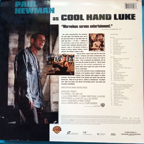 LaserDisc Cool Hand Luke (1967) like new, drama