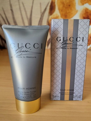 Gucci Made to Measure aftershave balm used 75ml