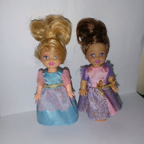 Barbie Kelly Island Princess used mini-dolls from Swing & Twirl Tika set