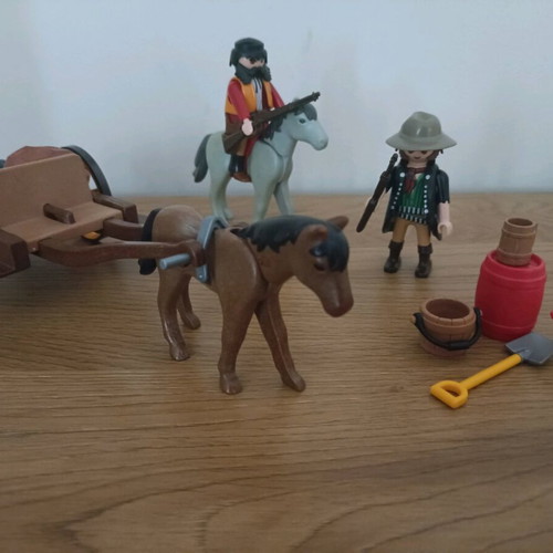 Playmobil Western set used in good condition