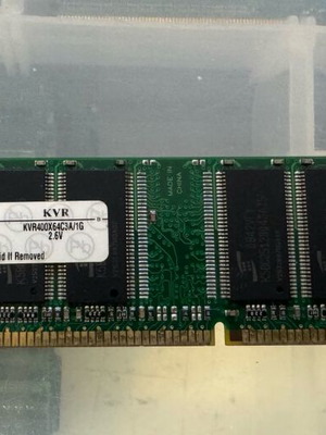 Kingston KVR series DDR-400 1GB KVR400X64C3A/1G used