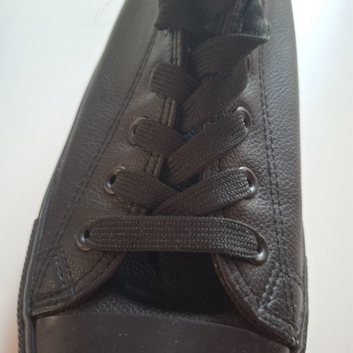 Primark Black Sneakers New, Size 41, Artificial Leather