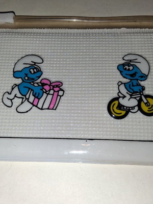 Smurfs small wallet new from the 90s