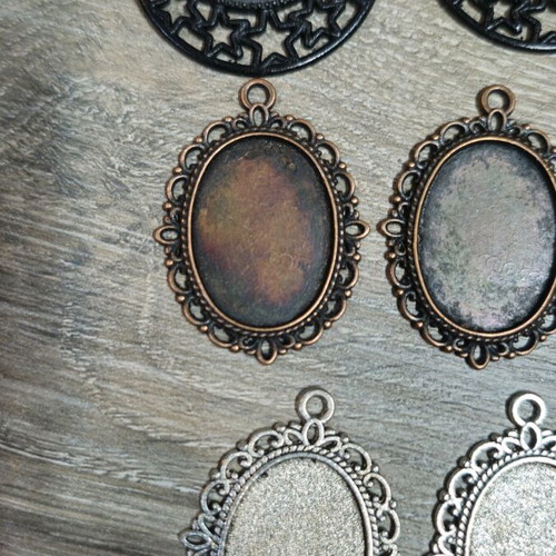 Campochon pack of 62 new with round and oval shapes