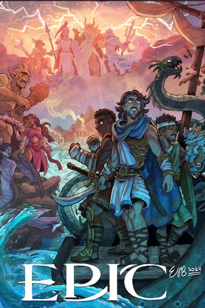Epic musical odysseus Oddyssey poster αφίσα