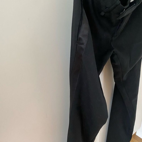 Miss Sixty Killah Black Tuxedo Stripe Pants like new, low rise, size 7XL