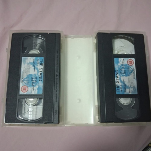 The Stand Parts 1 & 2 VHS like new