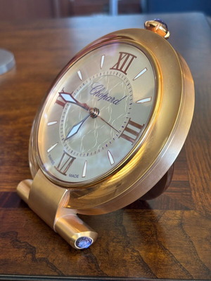 Chopard table clock luxury Swiss made like new
