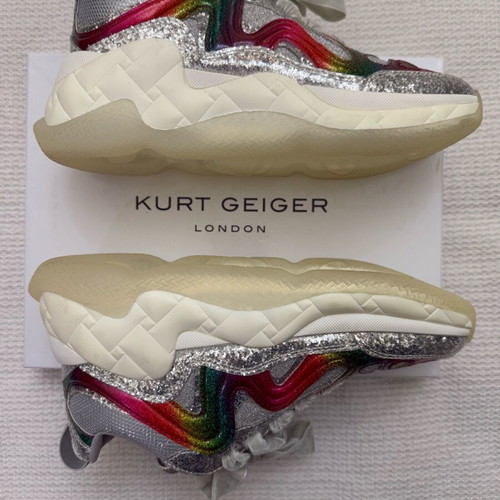 Kurt Geiger London sneakers size 39 new, white multicolor