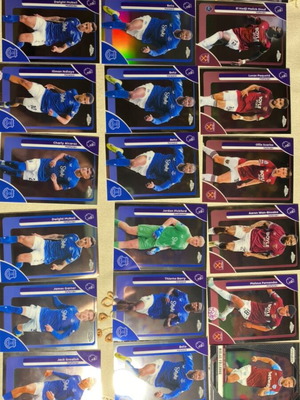 Chrome Topps and Panini Prizm Premier League Collection new, Everton and West Ham