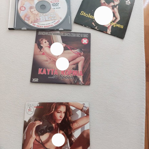 Sensual movies like new, 11 DVDs and VIDEO CD Playboy