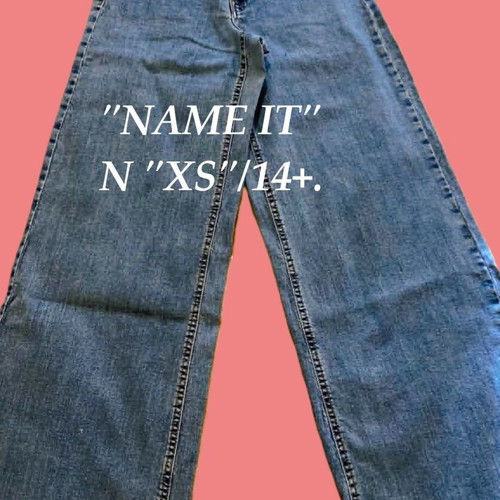 Name It Wide Jeans size 14+ like new, blue